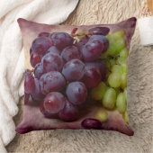 赤と緑のぶどう クッション (ブランケット)