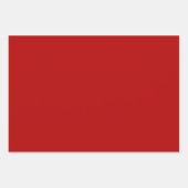 赤と緑のキャンディーケーンクリスマスコーディネート ラッピングペーパーシート (正面3)