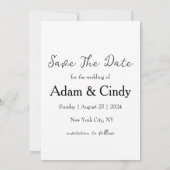 赤と緑のクリスマスは日付カードを除く 招待状 (裏面)