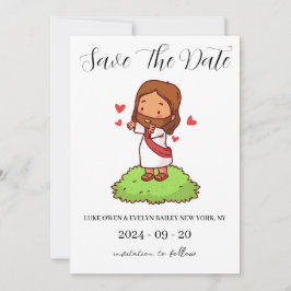 赤と緑のクリスマスは日付カードを除く 招待状