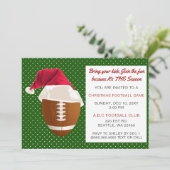 赤と緑のクリスマスサッカー大会 招待状 (スタンド正面)