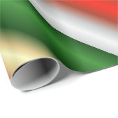 赤と緑のクリスマスストライプのラッピング紙 ラッピングペーパー (ロールコーナー)