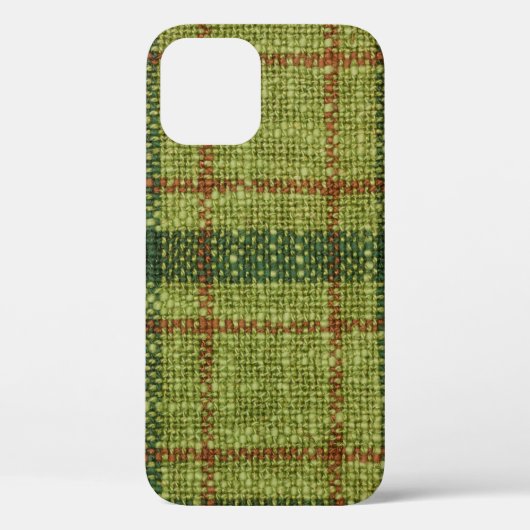 赤と緑のクリスマスタータンチェック。 Case-Mate iPhoneケース (裏面)