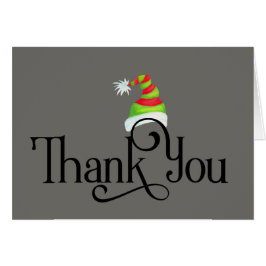 赤と緑のクリスマスハットをありがとう