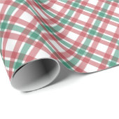 赤と緑のクリスマスプレッドクリスマス ラッピングペーパー (ロールコーナー)