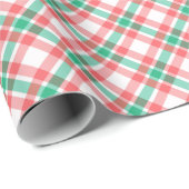 赤と緑のクリスマスプレッドクリスマス ラッピングペーパー (ロールコーナー)