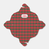 赤と緑のクリスマスプレッドフェイスボックス フェイバーボックス (折り畳みなし)