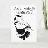 赤と緑のクリスマス – ワインの赤と白!! シーズンカード (正面)