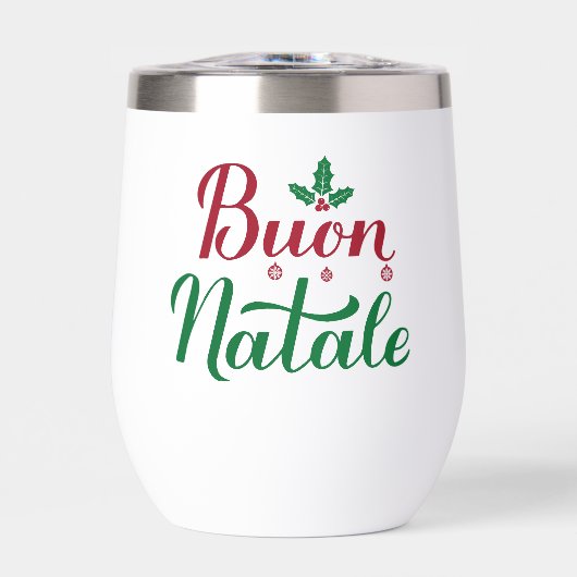 赤と緑のクリスマス Buon Natale (正面)