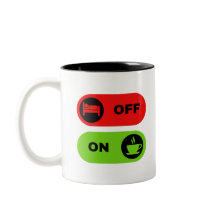 赤と緑のコおもしろいーヒーとスタート