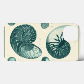 赤と緑のシーシェルアート Case-Mate iPhoneケース (裏面 (横))