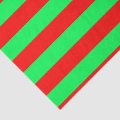 赤と緑のストライプデザイン 薄葉紙 (詳細)