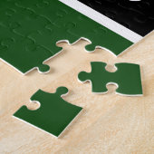 赤と緑のストライプ ジグソーパズル (側面)