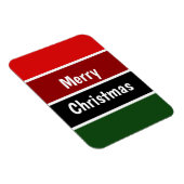 赤と緑のストライプ マグネット (右側)