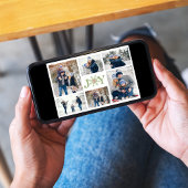 赤と緑のスノーフレークの喜び数々の写真 シーズンカード