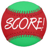 赤と緑のソフトボールを獲得する ソフトボール (正面)