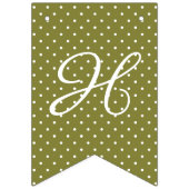 赤と緑のハッピーバースデーバンティングバナー バンティングフラッグ (第2の旗)