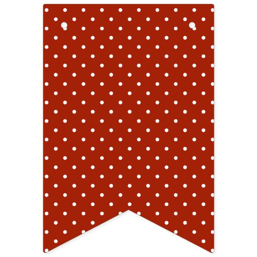 赤と緑のハッピーバースデーバンティングバナー バンティングフラッグ (第1の旗)