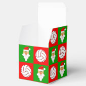 赤と緑のバレーボール&サンタクロース フェイバーボックス (オープン)