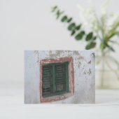 赤と緑のバーレッド窓 ポストカード (スタンド正面)