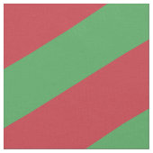 赤と緑のパタストライプのーン ファブリック (クローズアップ)