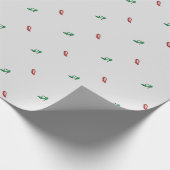 赤と緑のヒール ラッピングペーパー (角)