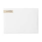 赤と緑のファララホリディアドレス ラップアラウンドラベル (正面)