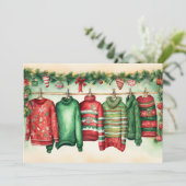 赤と緑のフェスティバルスウェーターオンクローセスライン シーズンカード (スタンド正面)