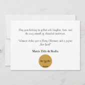 赤と緑のフェスティバルスウェーターオンクローセスライン シーズンカード (裏面)