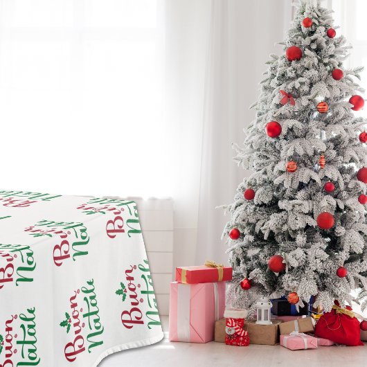 赤と緑のブオンナターレキッチンダイニングテーブル テーブルクロス