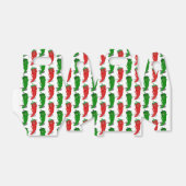 赤と緑のペッパーdivas漫画のパターン フェイバーボックス (折り畳みなし)