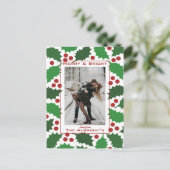 赤と緑のホリすてきー2の写真 シーズンポストカード (スタンド正面)