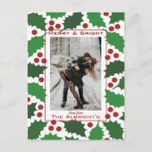 赤と緑のホリすてきー2の写真 シーズンポストカード (正面)