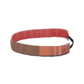 赤と緑のマドラスと格子縞 アスレチックヘッドバンド (右)