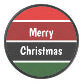 赤と緑のメリークリスマス アイスホッケーパック (正面)