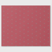 赤と緑のリボン弓のラッピング紙 ラッピングペーパー (フラット)