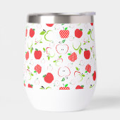 赤と緑のリンゴ (左面)