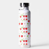 赤と緑のリンゴ ウォーターボトル (右面)