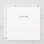 赤と緑のリンゴ サンキューカード (裏面)