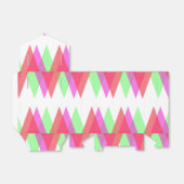 赤と緑の三角形 フェイバーボックス (折り畳みなし)