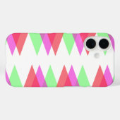 赤と緑の三角形 Case-Mate iPhoneケース (裏面 (横))