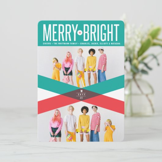 赤と緑の二重矢印メリーと明るい写真 シーズンカード (スタンド正面)