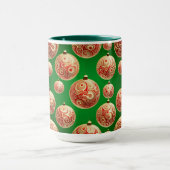 赤と緑の休日 マグカップ (中央)