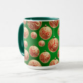 赤と緑の休日 マグカップ (正面左)