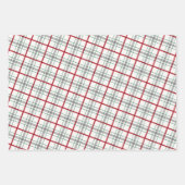 赤と緑の休日 ラッピングペーパーシート (正面2)