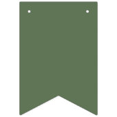 赤と緑の冬のクリスマスハッピー一次誕生日 バンティングフラッグ (第1の旗)