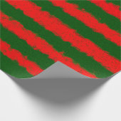 赤と緑の包装紙 ラッピングペーパー (角)