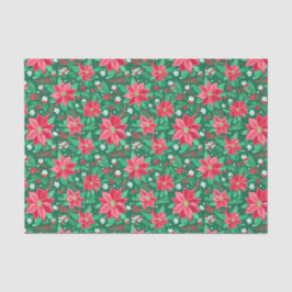 赤と緑の名門私立校風のクリスマスポイント 薄葉紙