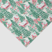 赤と緑の名門私立校風のクリスマス 薄葉紙 (詳細)