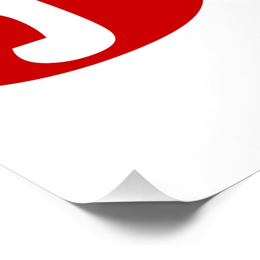 赤と緑の喜び、ベリーのクリスマスホリデーフォト ポスター (コーナー)